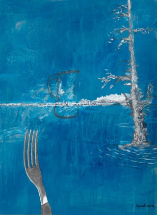 Desayuno frente al río