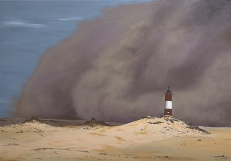 Tormenta en el Beagle